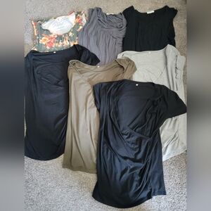 Maternity/nursing tshirts and tank tops